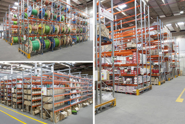 Nuevo sistema de almacenaje AR Racking para Dimel Castilla