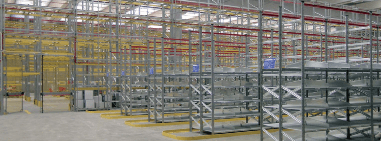 Estanterías metálicas almacén