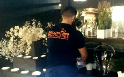 Montaje de comercios