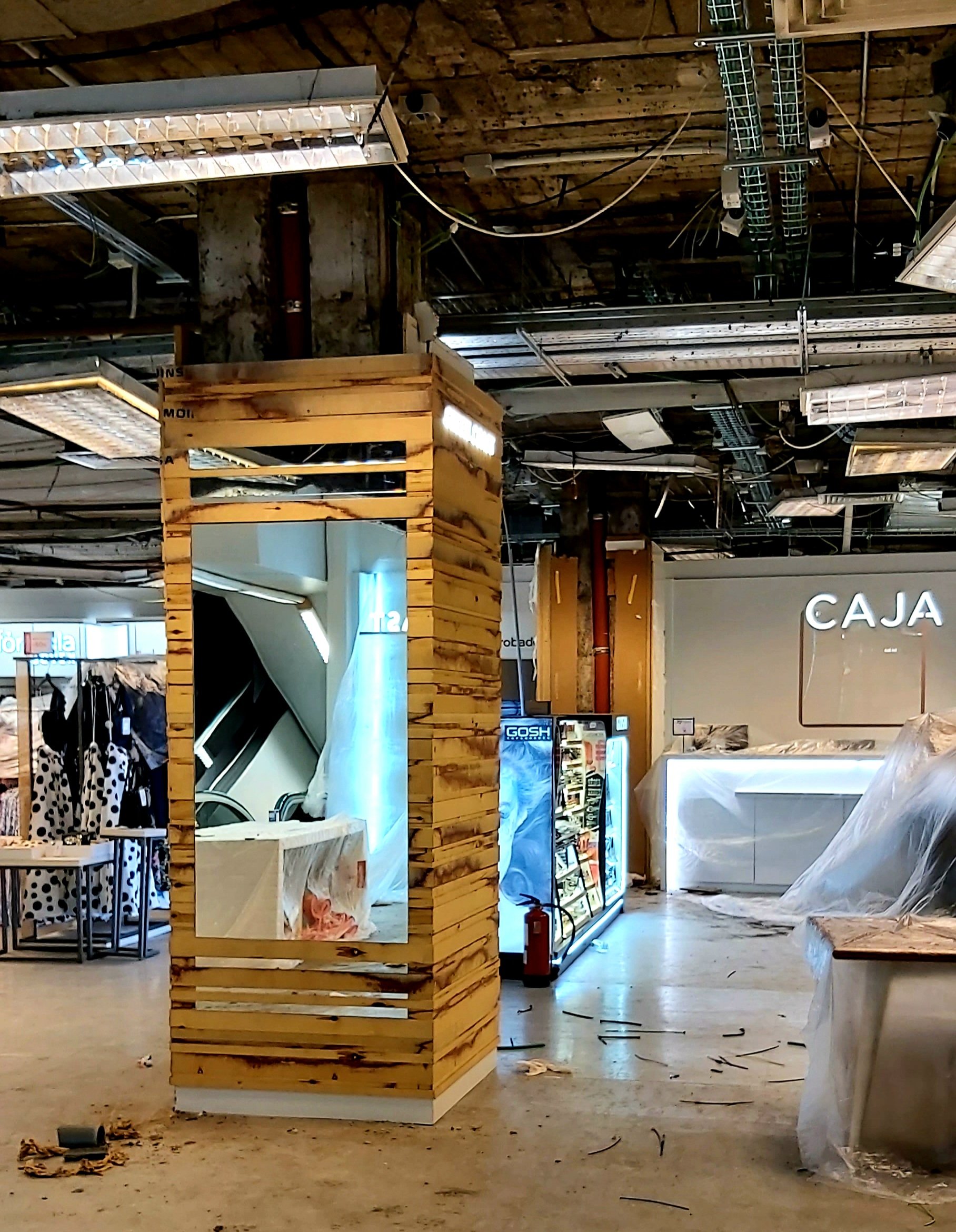 Montaje de equipamiento para comercios