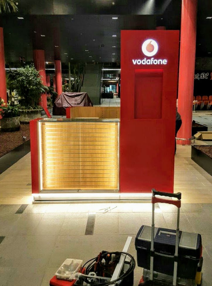 Instalación punto de venta